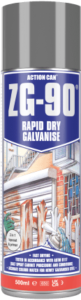ACTION CAN® ZG-90_500ML طلاء جلفنة بارد يحتوي على الزنك لحماية المعادن من الصدأ