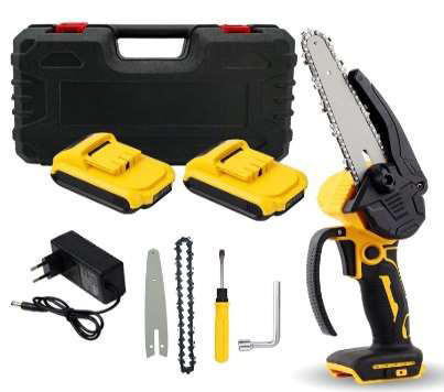 Cordless Pruner Saw 6"21V  2 Battery And Charger