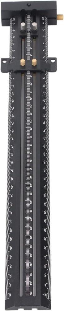Aluminum Alloy T Square Ruler, Length Measurements, Multifunctional Portable Woodworking Tool With Pen