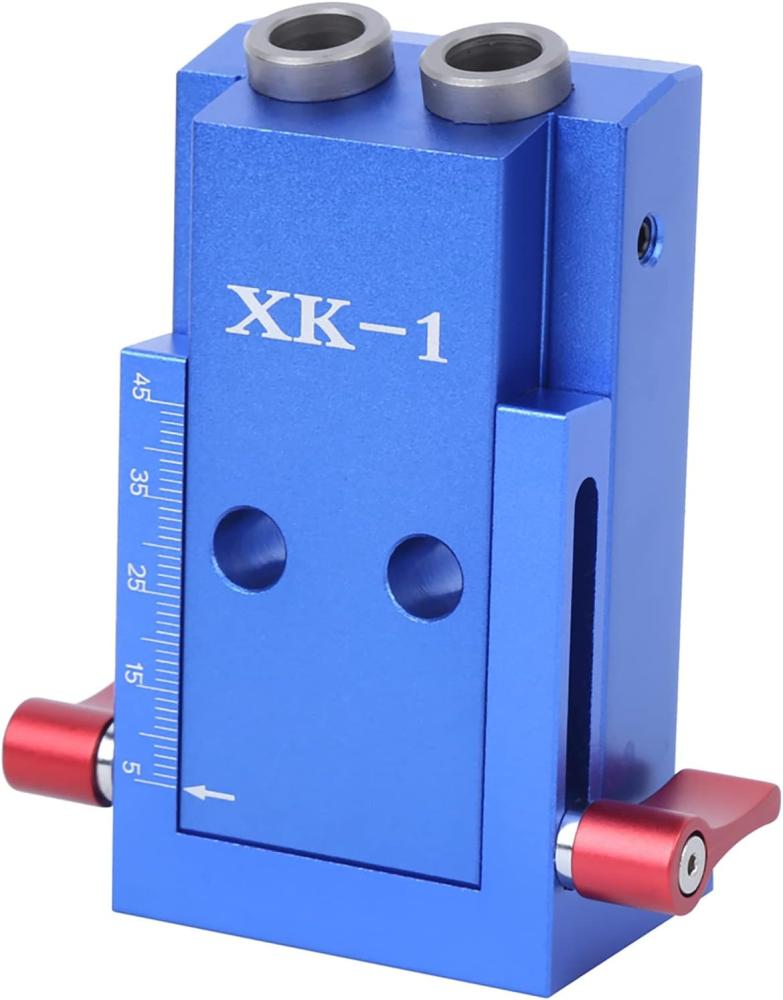 Pocket Hole Jig With Drill Bits, Hole Plugs, Screws