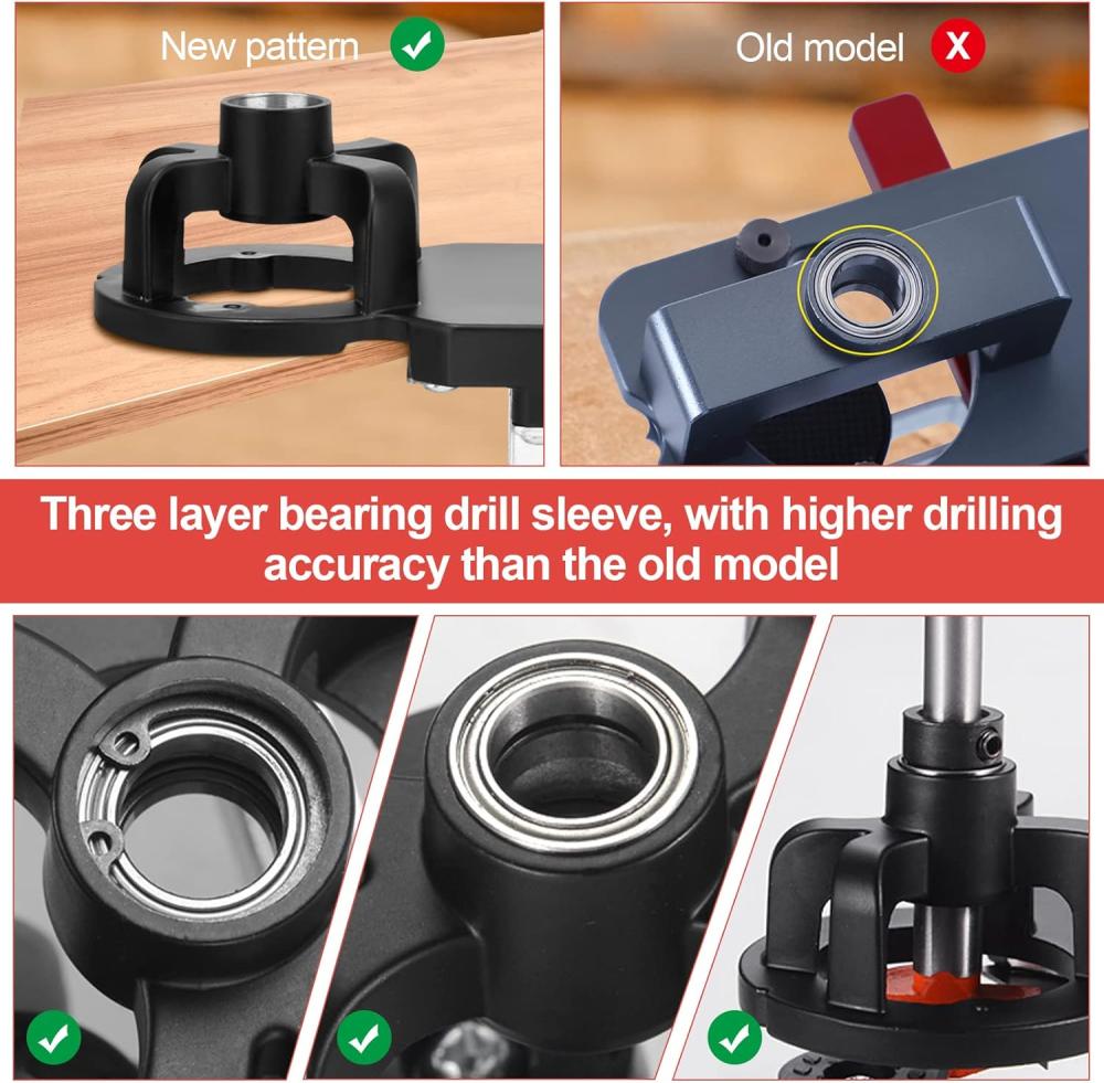 Cabinet Hinge Jig Drilling Hole Puncher 35mm