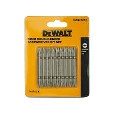 Dewalt Double Ended Screwdriver Bit Set 65MM 10 Pcs