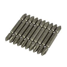 طقم سنون مفك مزدوج صليبة 65 مم 10 قطع ديوالت