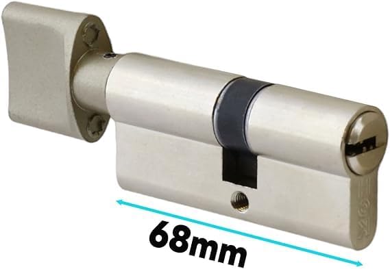 Knob Cylinder Barrel Lock Door Safety Security 5 Keys- Turkey Hok BB68T