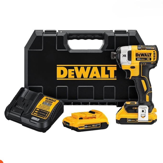 DEWALT Impact Driver Kit 1/4"  18V XR Brushless DCF887D2
