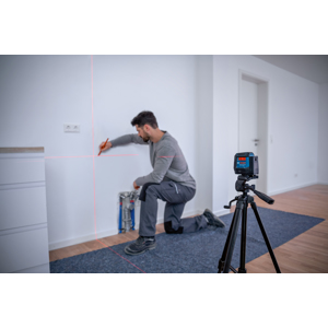 ميزان ليزر 2 خط 12 متر احمر بوش