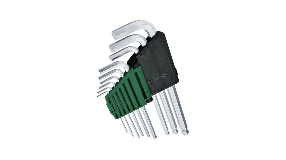 Bosch Hex Key Set 9-Piece 1.5 : 10mm