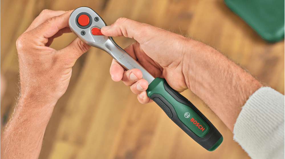 Bosch 1/2" Ratchet Handle 72-tooth 768 Nm