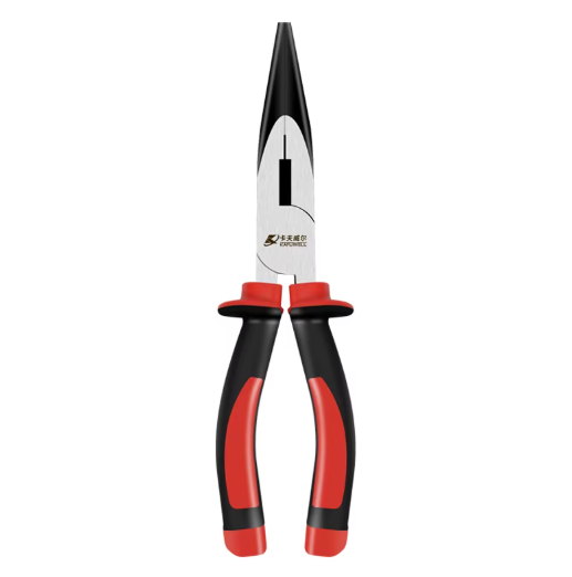 KAFUWELL 8″ Nose Pliers – Black & Silver