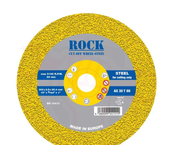 12" ×3.5 mm Iron Cutting Stone – ROCK