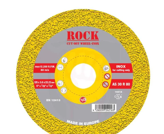 حجر جلخ إستانلس 9 بوصة * 6 مم ROCK إتحاد أوروبي