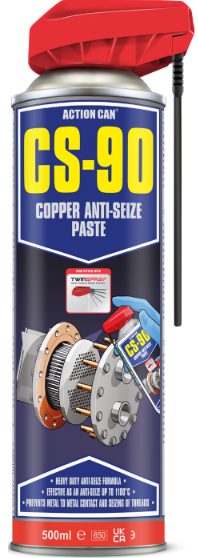 ACTION CAN®CS-90_500ML Anti-corrosion and anti-seize spray to protect metal parts and facilitate disassembly and assembly