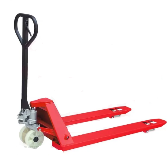 3 Ton Hydraulic Trolley, Red Steel Wheels – ROCK