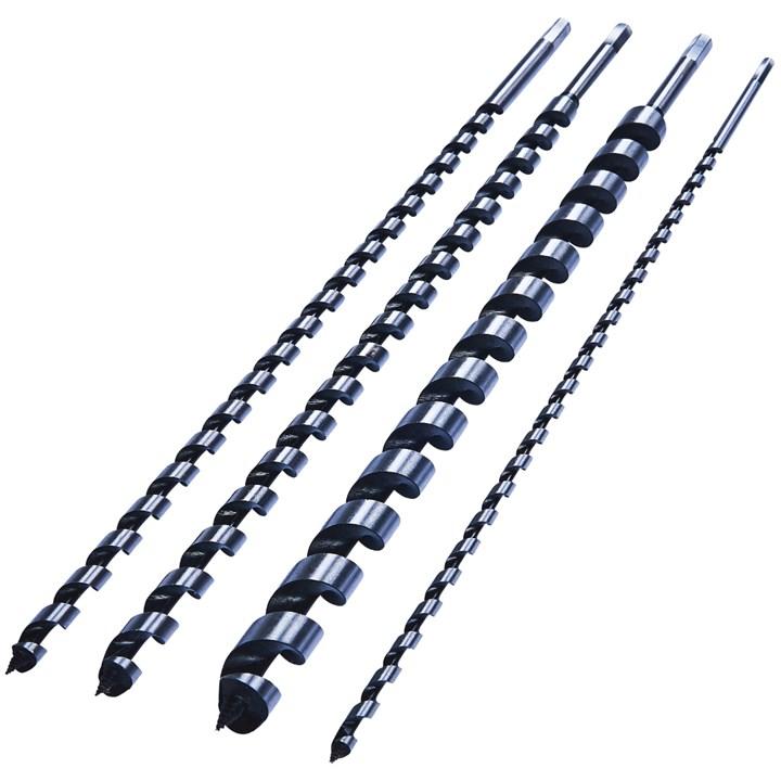AMTECH 4 Piece Auger Drill Bit Set (600mm Length)