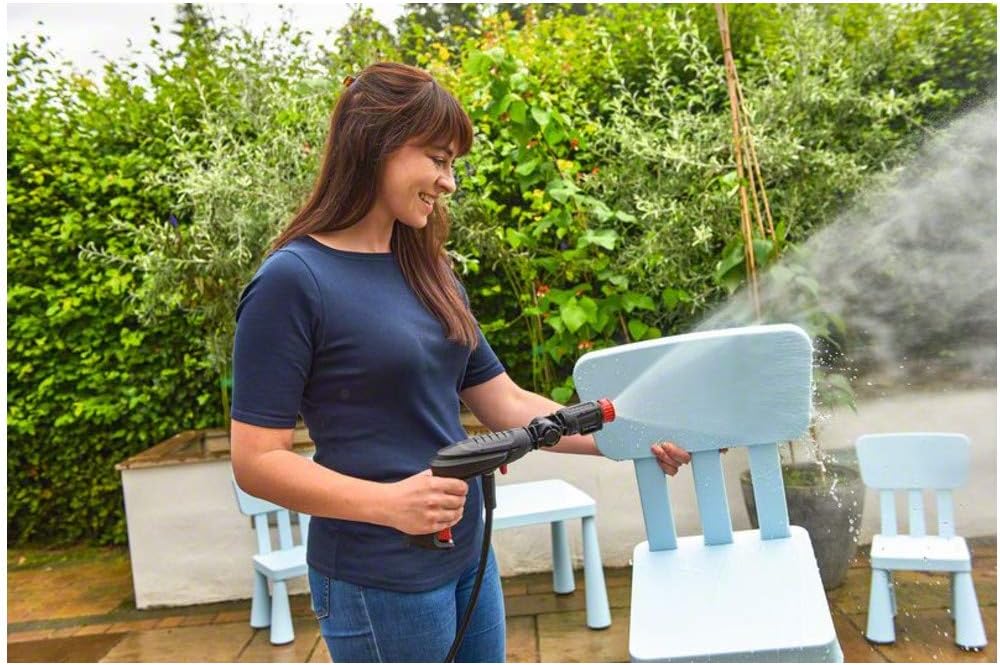 ماكينة غسيل بضغط عالٍ من بوش بقدرة 1100 واط وضغط 100 بار – Easy Aquatak 100