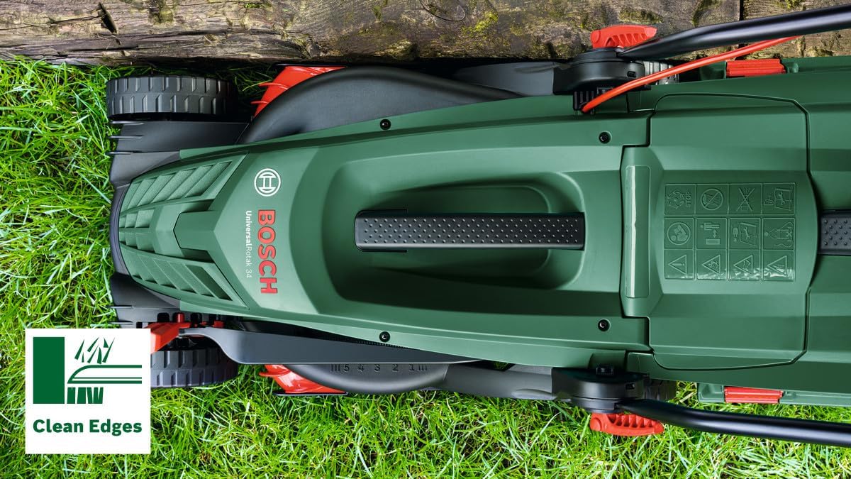 Bosch Electric Lawn Mower 1300W 34 Cm UniversalRotak 34-40