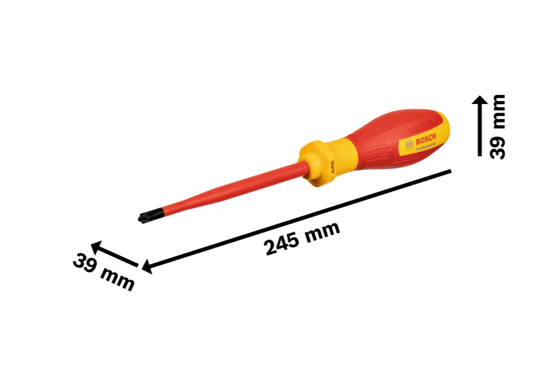 BOSCH VDE Screwdriver SL/PZ2x125 mm Professional