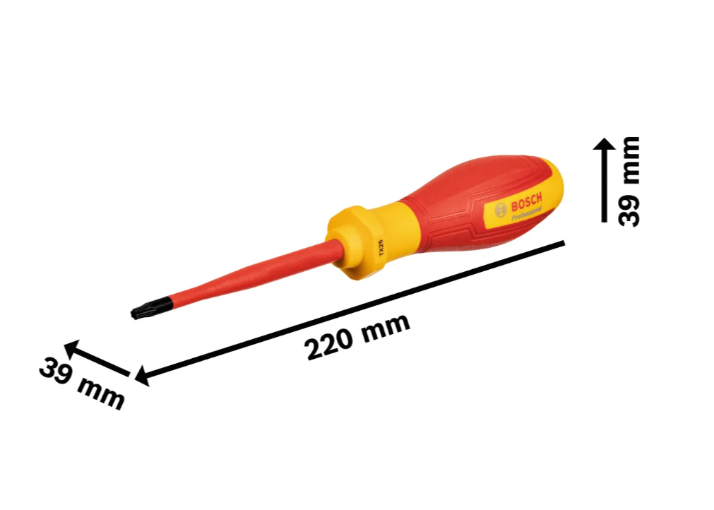 BOSCH VDE STAR Screwdriver TX25x100 mm Professional