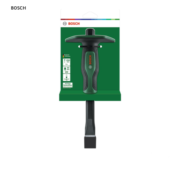 BOSCH Flat Stone Chisel 22x250 Mm