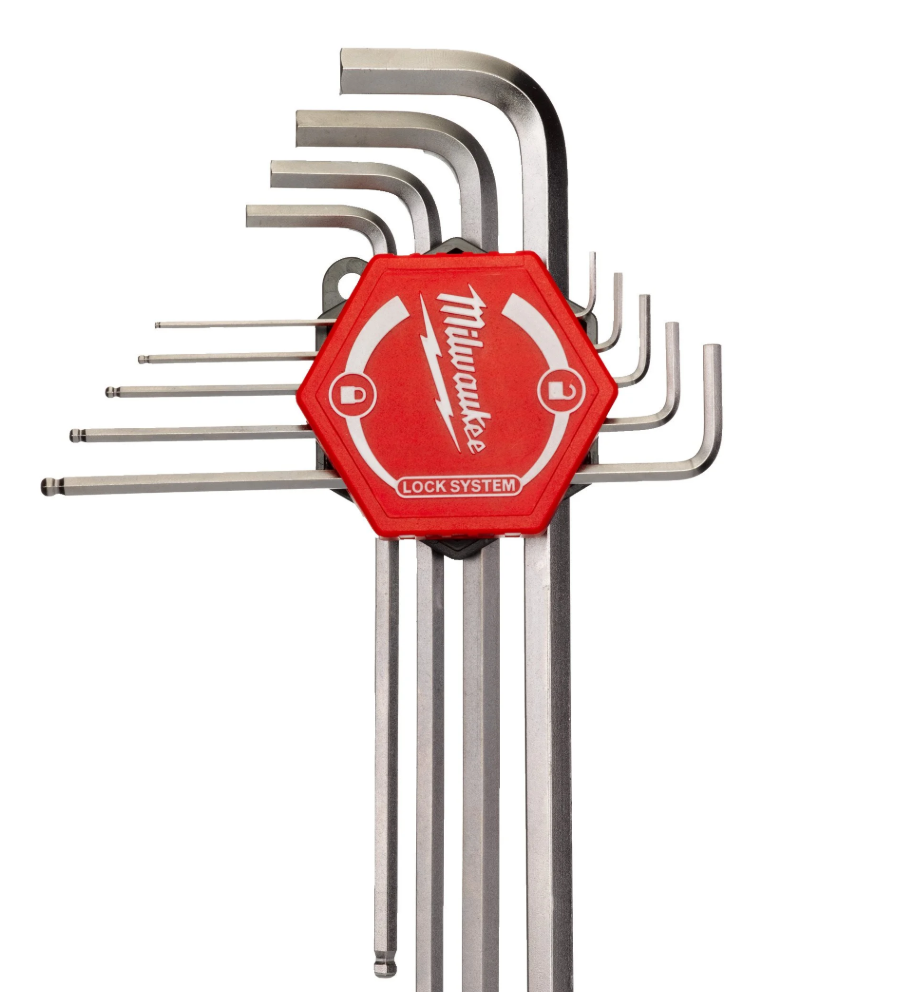 Milwaukee Hex Key Set - 10 Pcs
