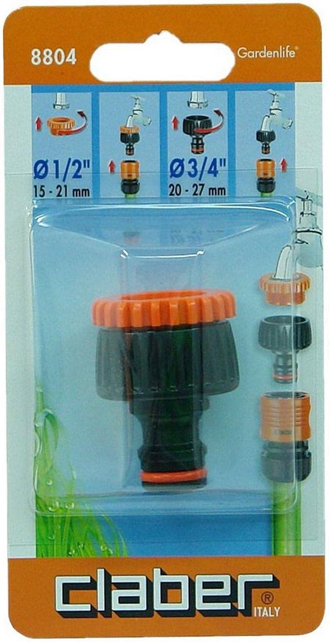 Multi Threaded Tap Connector 1/2” - 3/4”
