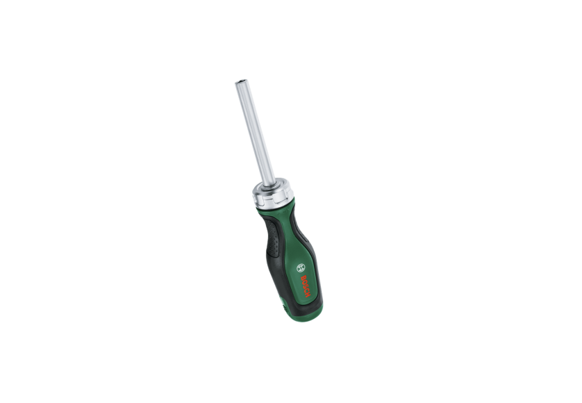 BOSCH Bit Ratchet Screwdriver + 12 Bits