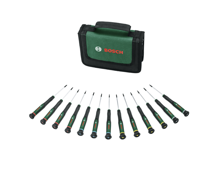 مجموعة مفكات دقيقة من بوش (BOSCH) مكونة من 13 قطعة