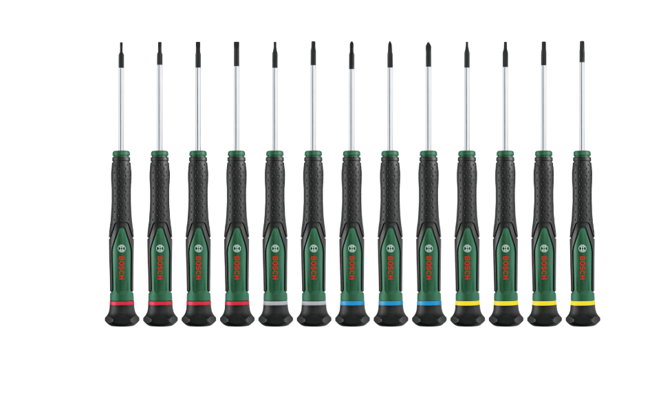 BOSCH Precision Screwdriver Set 13-Piece