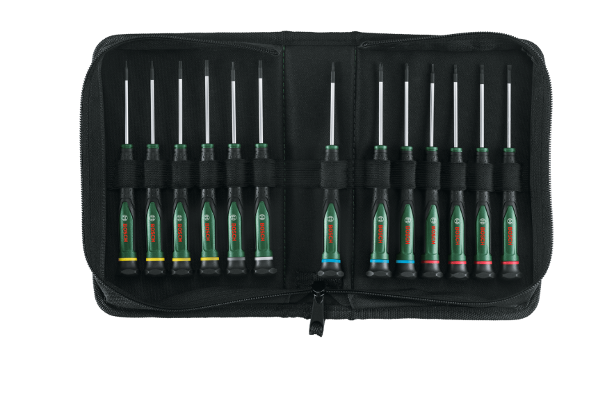 BOSCH Precision Screwdriver Set 13-Piece