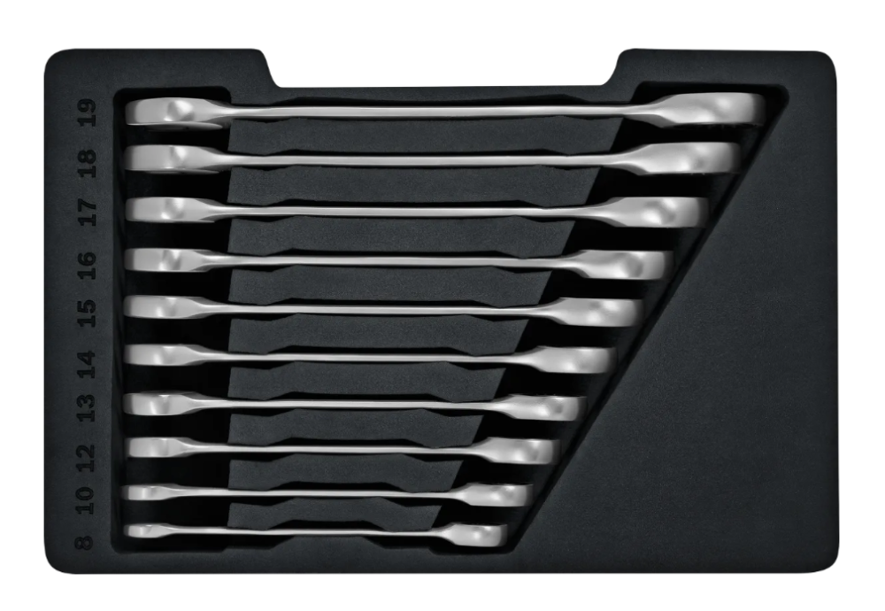 BOSCH Ratchet Spanner Set 10 Pcs Professional