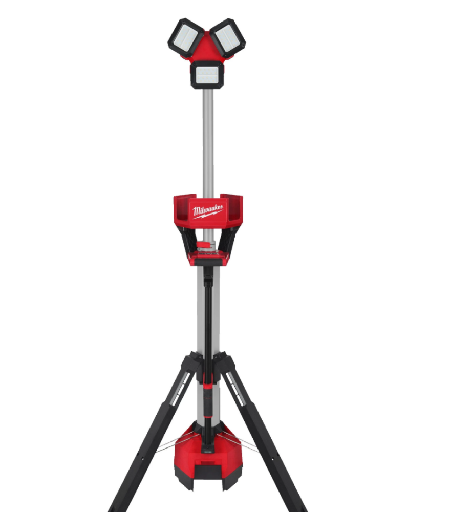 Milwaukee M 18 tower light with 1 battery 5.5 Ah