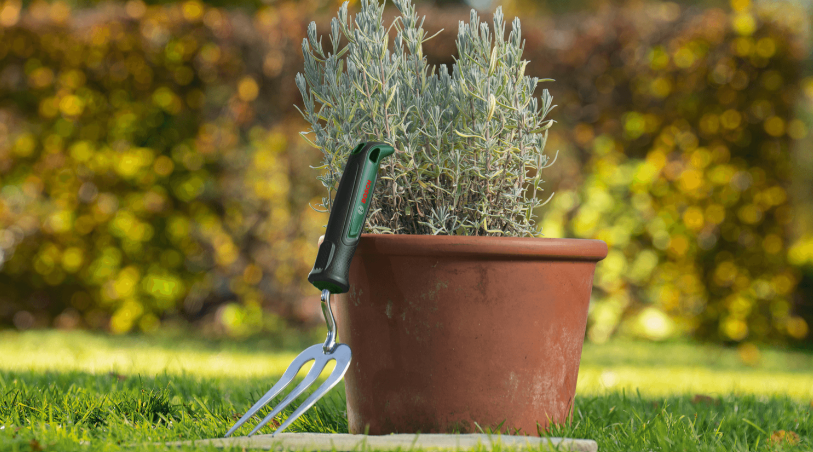 BOSCH Stainless Steel Garden Hand Fork 320 mm