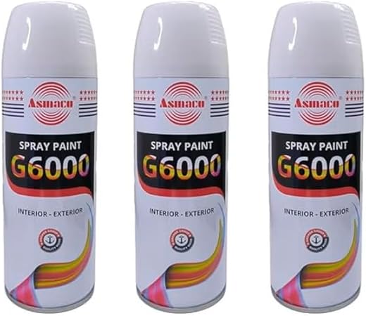 Spray Paint For Car/Bike - White 3 Pices