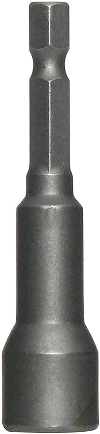 Impact Drill Socket Adapter, Size 10 - Black