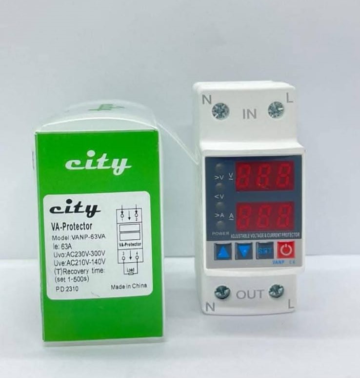 220 Volt Home Protection Device Against Voltage Surge And Drop