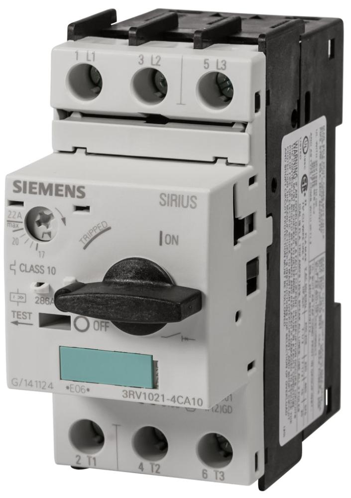 Siemens - 3RV1021-4CA10 Motor Protectors Contactors