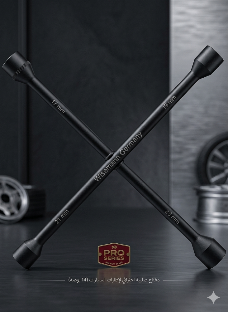 Cross Wrench 14inch Black