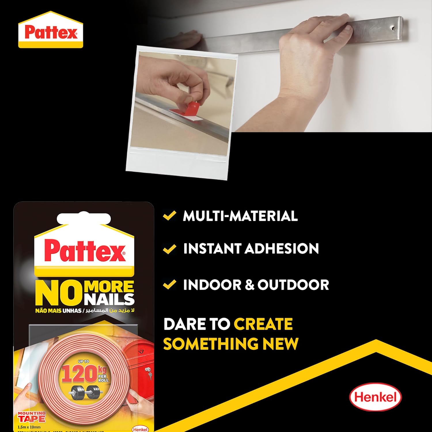 Tape 120k No More Nails Mounting Tape