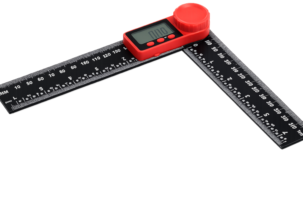 Digital Angle Finder With Ruler 8"