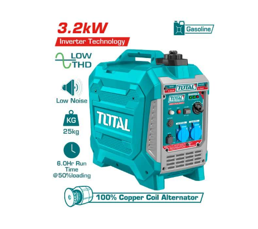 TOTAL SILENT INVERTER GENERTOR 3.2 KW