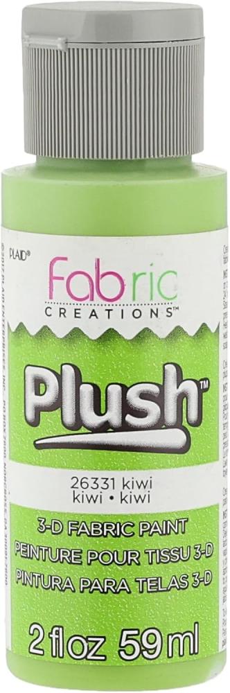 Plaid Fabric Creations Kiwi Plush 3-D