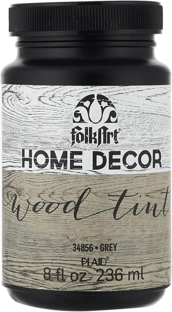 FolkArt Home Decor Wood Tint Grey