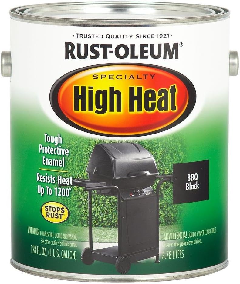 Specialty Bar-B-Que High Heat Black Gallon
