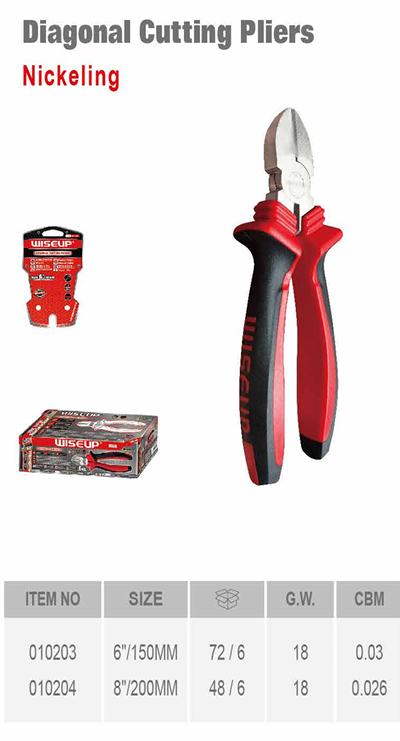WISEUP Diagonal Cutter 6" Super