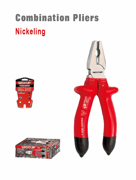 WISEUP Insulated Combination Pliers 8" 1000V