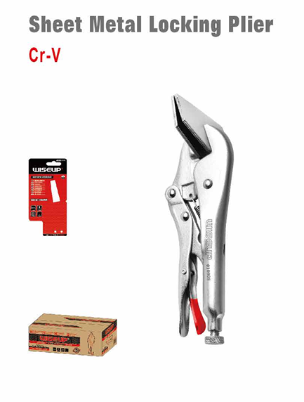 WISEUP Heavy Duty Wide Jaw Locking Pliers 14" CR-V