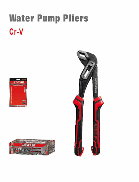 WISEUP Insulated Heavy Duty Water Pump Pliers 10"