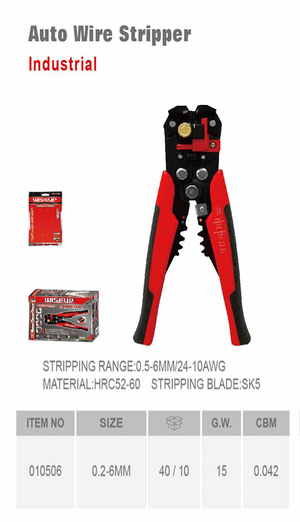 WISEUP Automatic Wire Stripper, 0.2–6 Mm