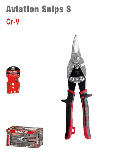 WISEUP Long Nose Aviation Snips, 10 Inch