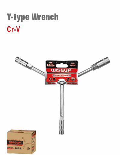 WISEUP Triple Box Wrench 8×10×12 Mm